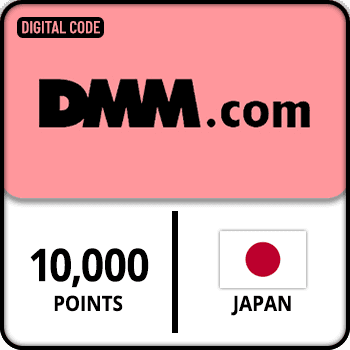 DMM.com Gift Card Japan 10000 Points