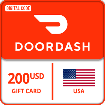 DoorDash Gift Card USA $200