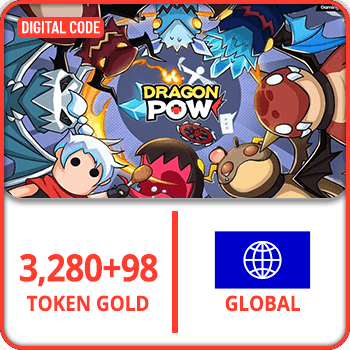 Dragon POW! Token Gold 3280+98