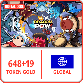 Dragon POW! Token Gold 648+19