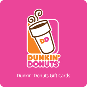 Dunkin Donuts Gift Cards