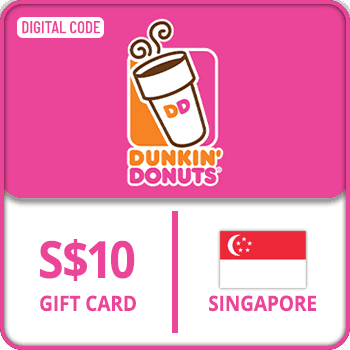 Dunkin_ Donuts Gift Card SINGAPORE SGD 10