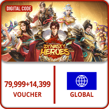 Dynasty Heroes Samkok Legend GLOBAL 159999+31999 Voucher