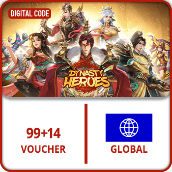 Dynasty Heroes Samkok Legend GLOBAL 99+14 Voucher