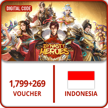 Dynasty Heroes Samkok Legend INDONESIA 1799+269 Voucher