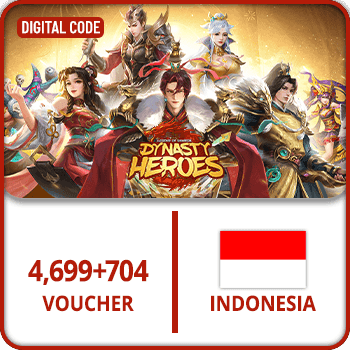 Dynasty Heroes Samkok Legend INDONESIA 4699+704 Voucher