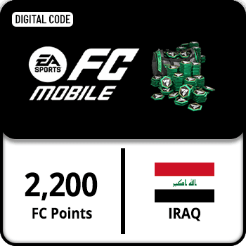 EA FC Mobile Gift Card Iraq FC Points 2200