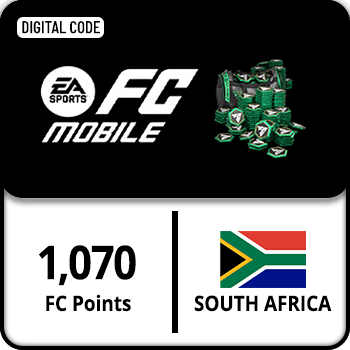 EA FC Mobile Gift Card South Africa FC Points 1070
