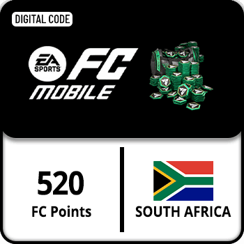EA FC Mobile Gift Card South Africa FC Points 520