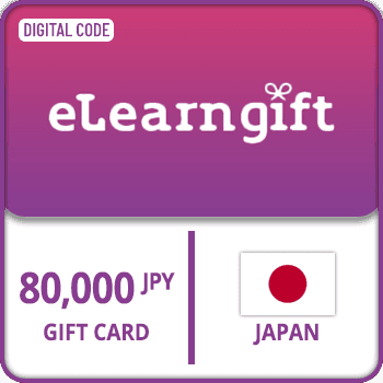 eLearnGift Card Japan 80000 YEN