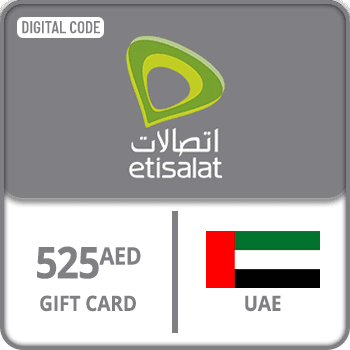 ETISALAT Gift Card UAE 525 AED