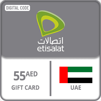 Etisalat Gift Card UAE 55 AED