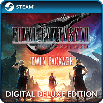 FINAL FANTASY VII REMAKE & REBIRTH Twin Pack PC Steam Game Key GLOBAL