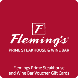 Flemings Prime Steakhouse and Wine Bar Voucher Gift Cards