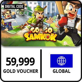 Go Go Samkok GLOBAL Gold Voucher 59999