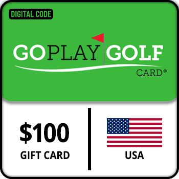 Go Play Golf Gift Card USA 100 USD