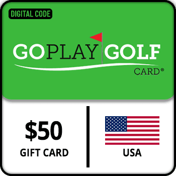 Go Play Golf Gift Card USA 50 USD