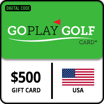 Go Play Golf Gift Card USA 500 USD