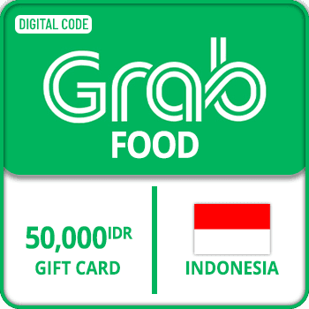 Grab Gift Card INDONESIA FOOD IDR 50000