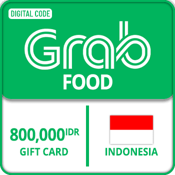 Grab Gift Card INDONESIA FOOD IDR 800000
