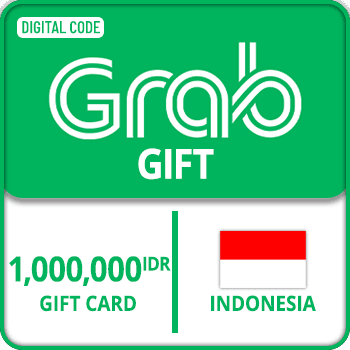 Grab GIFT Gift Card Indonesia IDR 1000000