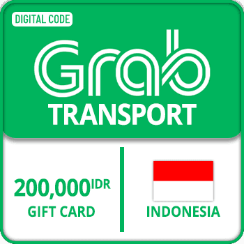 Grab TRANSPORT Gift Card Indonesia IDR 200000