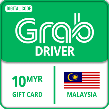 Grab Gift Card MALAYSIA DRIVER MYR 10
