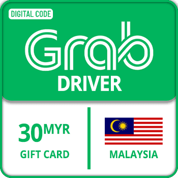 Grab Gift Card MALAYSIA DRIVER MYR 30