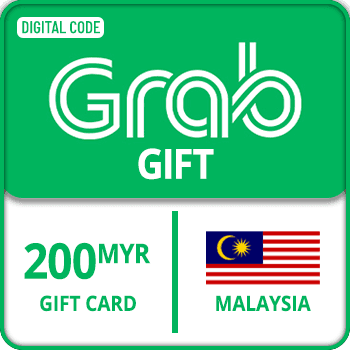 Grab Gift Card MALAYSIA GIFT MYR 200