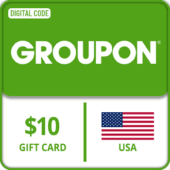 GROUPON Gift Card USA 10 USD