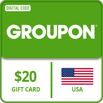 GROUPON Gift Card USA 20 USD