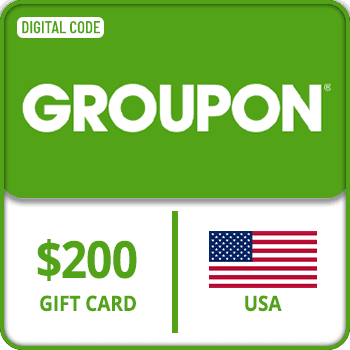 GROUPON Gift Card USA 200 USD