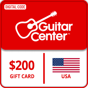 Guitar Center Gift Card USA 200 USD