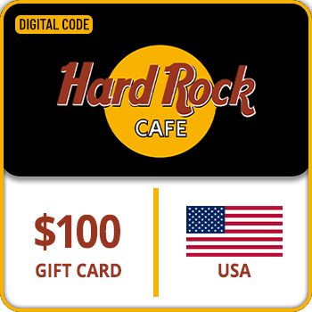 Hard Rock Cafe Gift Card USA 100 USD