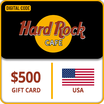 Hard Rock Cafe Gift Card USA 500 USD