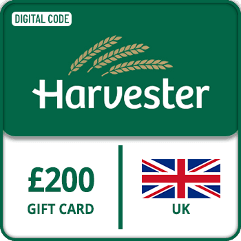 Harvester Gift Card UK 200 GBP