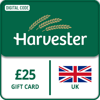 Harvester Gift Card UK 25 GBP
