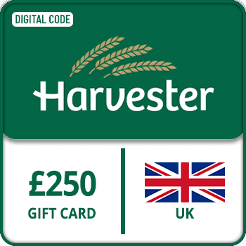 Harvester Gift Card UK 250 GBP