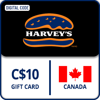 Harvey Gift Card CANADA 10 CAD