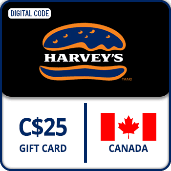 Harvey Gift Card CANADA 25 CAD