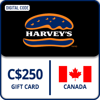 Harvey Gift Card CANADA 250 CAD