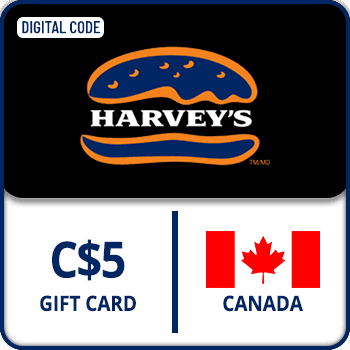 Harvey Gift Card CANADA 5 CAD