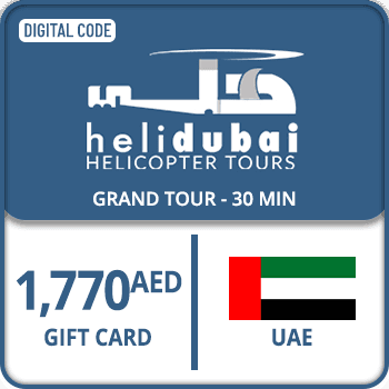 Heli Dubai Gift Card UAE GRAND TOUR - 30 MIN 1770 AED