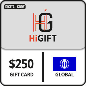 HiGift Gift Card GLOBAL 250 USD