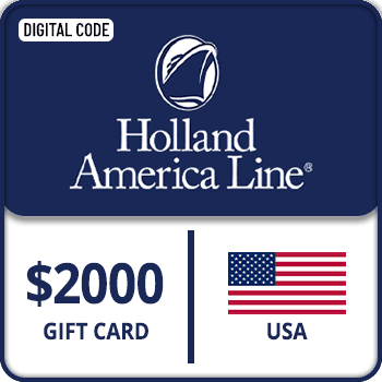 Holland America Line Gift Card USA 2000 USD
