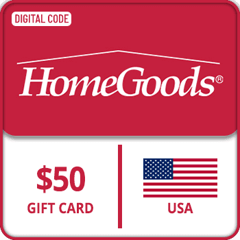 HomeGoods Gift Card USA 50 USD