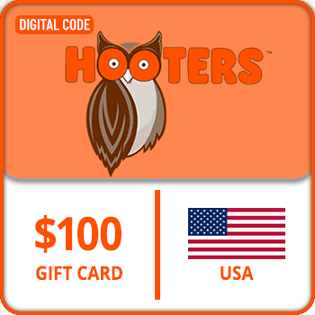 Hooters Gift Card USA 100 USD