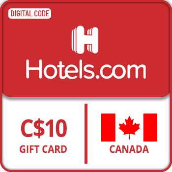 Hotels.com Gift Card CANADA 10 CAD