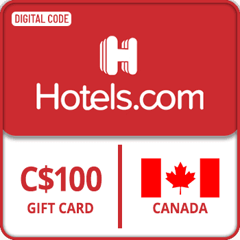 Hotels.com Gift Card CANADA 100 CAD