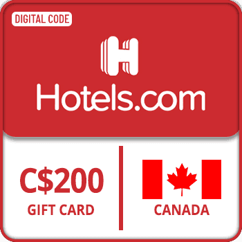 Hotels.com Gift Card CANADA 200 CAD